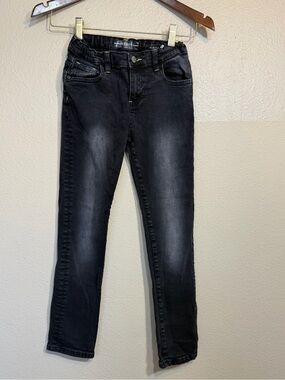 Guess Girls' Black Washed Skinny Jeans